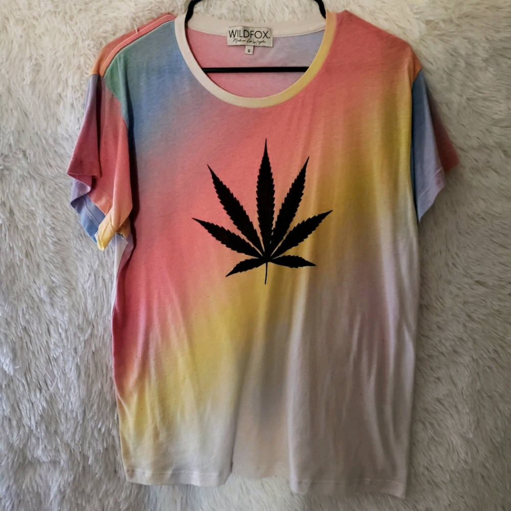 Wildfox flower power shirt